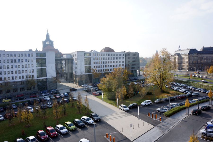 Ausblick aus der Wohnung