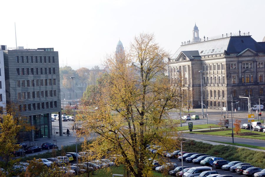 Ausblick aus der Wohnung