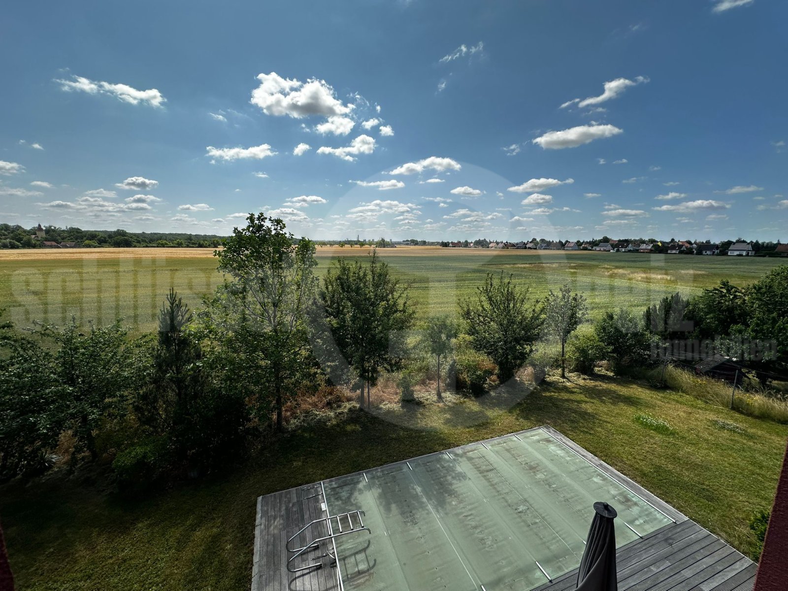 Ausblick von Zimmer 7 im DG