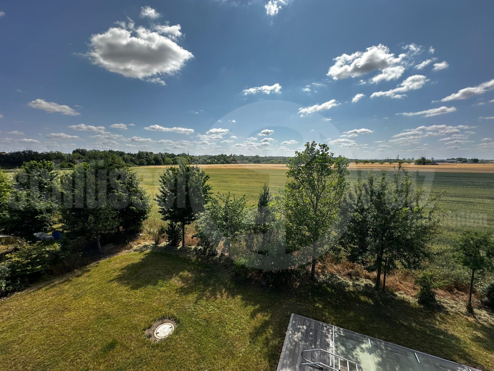 Ausblick von Zimmer 7 im DG