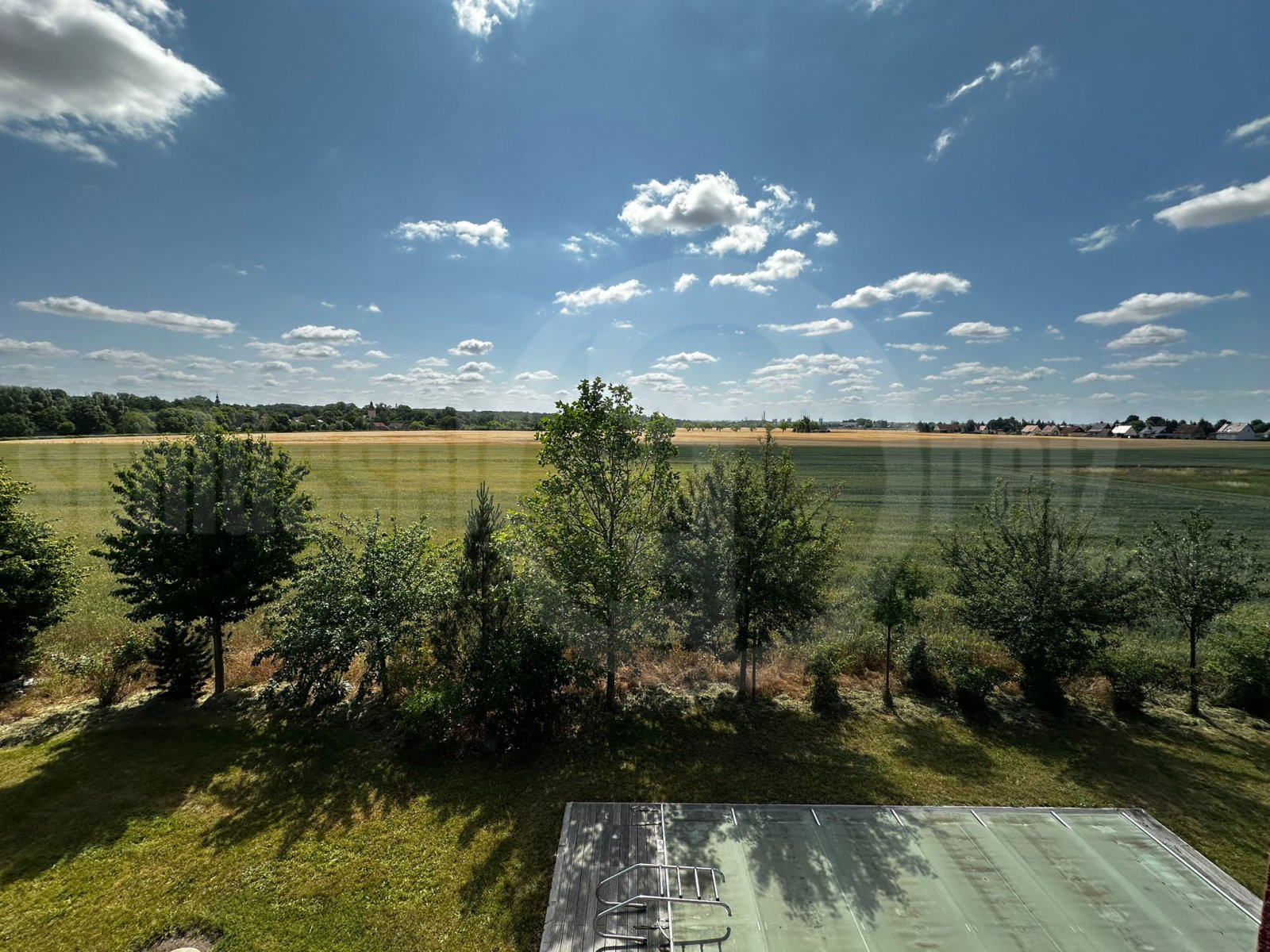 Ausblick von Zimmer 7 im DG