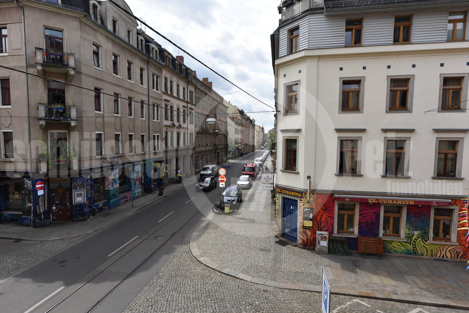 Ausblick Balkon