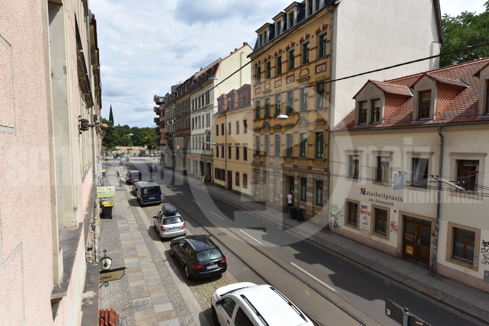 Ausblick Balkon