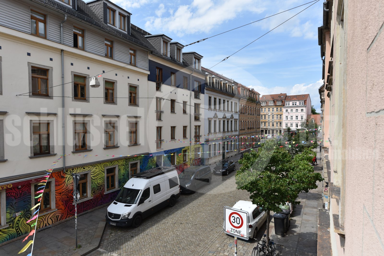 Ausblick Balkon