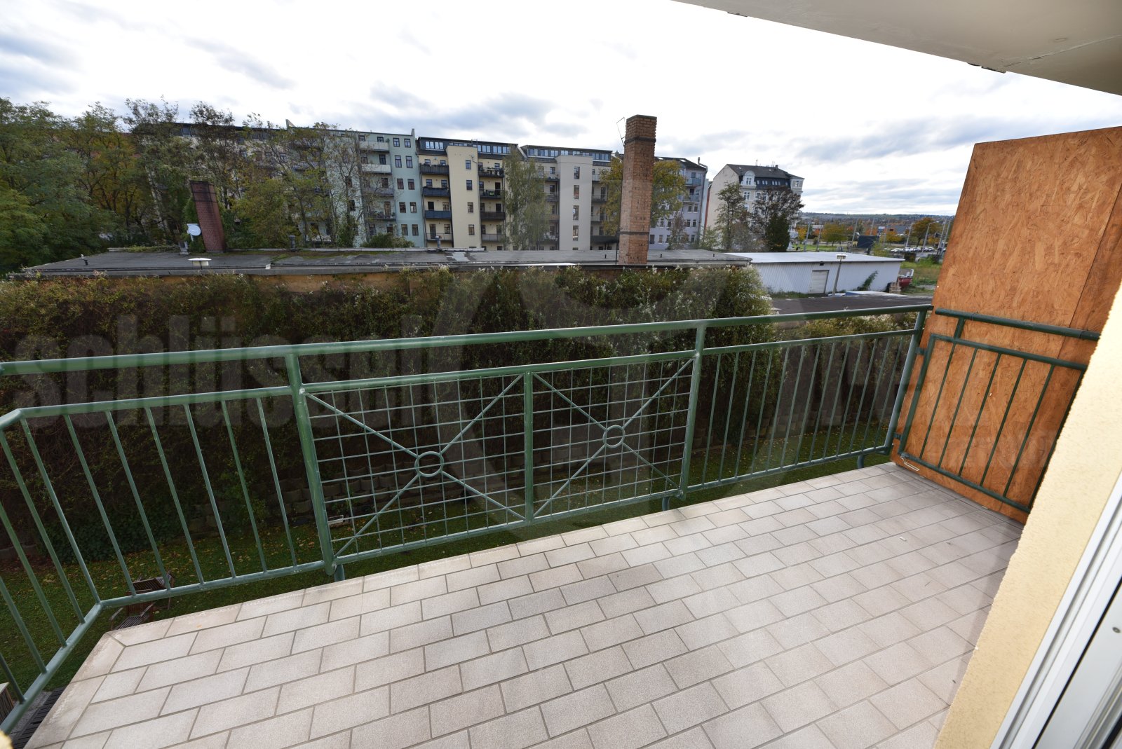 Sonnenbalkon (Ausrichtung Westen)