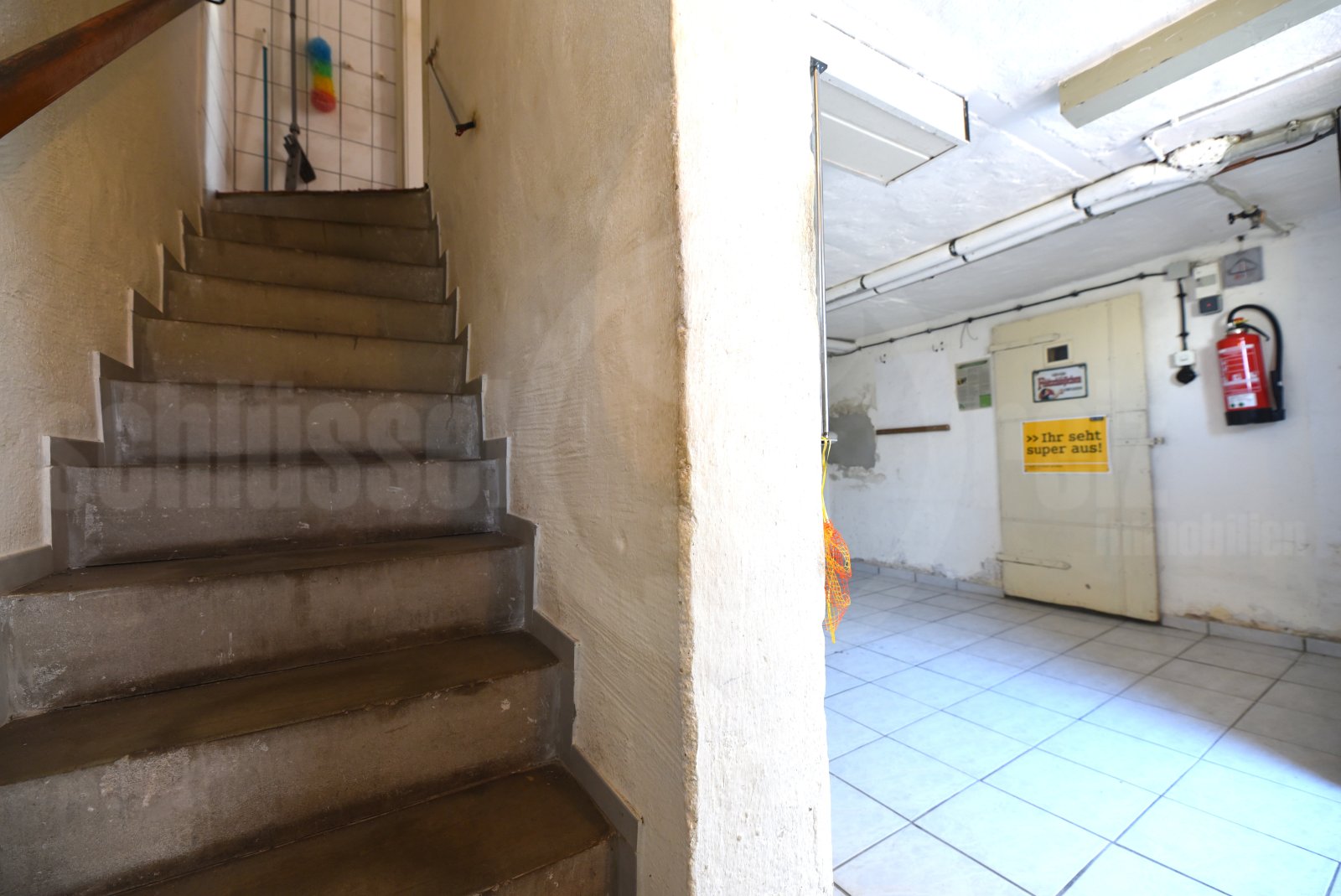 Treppen vom EG zum KG