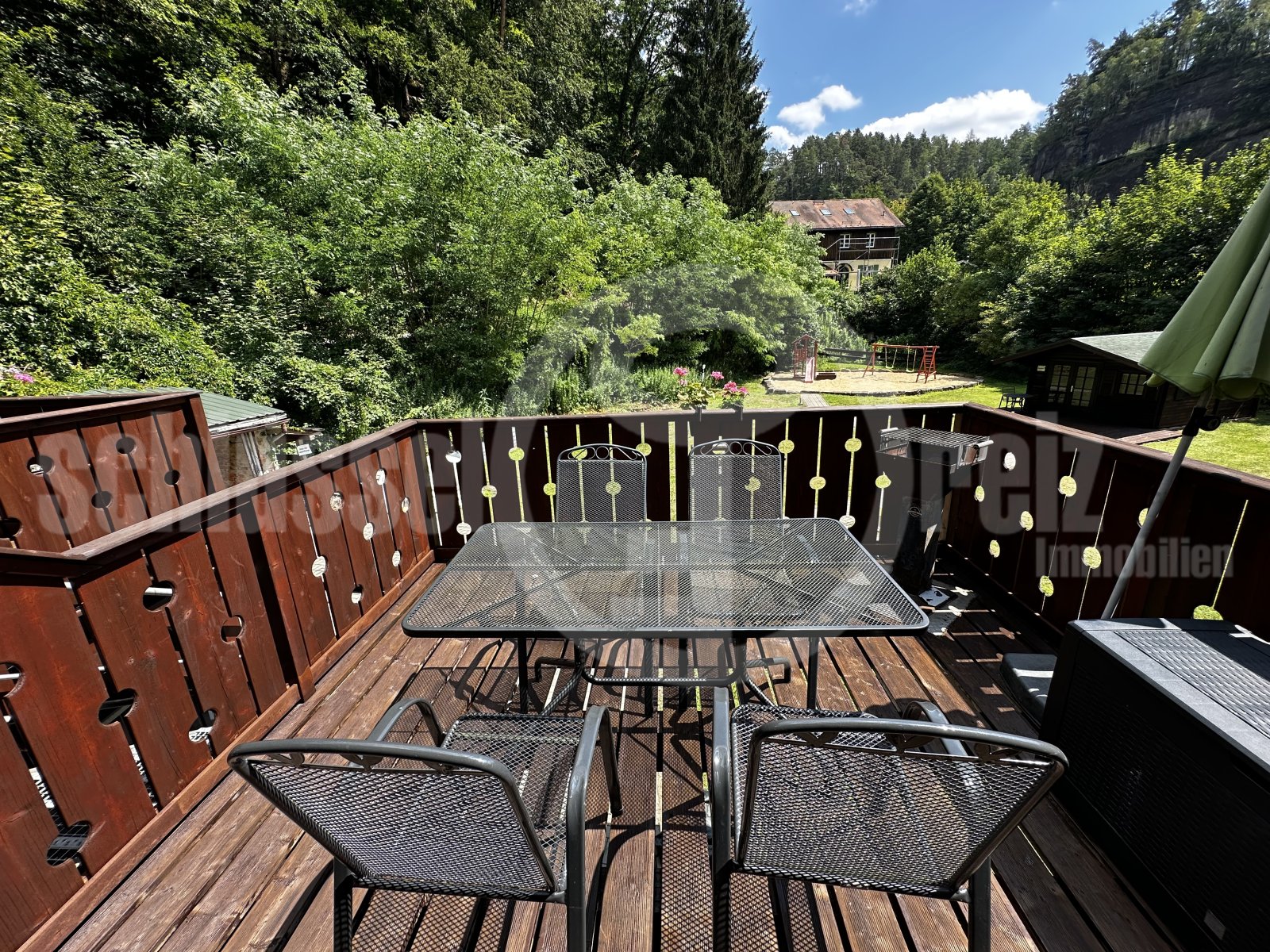 Balkon / Terrasse an Ferienwohnung 2 Balkon / Terrasse an Ferienwohnung 2