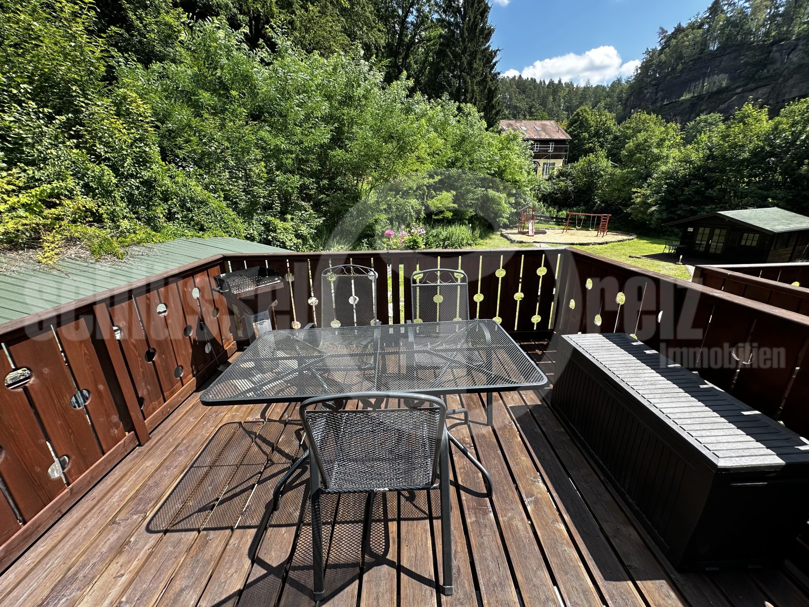 Balkon / Terrasse an Ferienwohnung 3 Balkon / Terrasse an Ferienwohnung 3